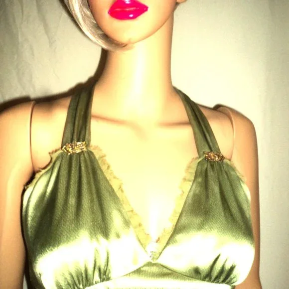 Special Occasion After Five Holiday Dress with Faux Vintage Art Deco Styling - Picture 2 of 14